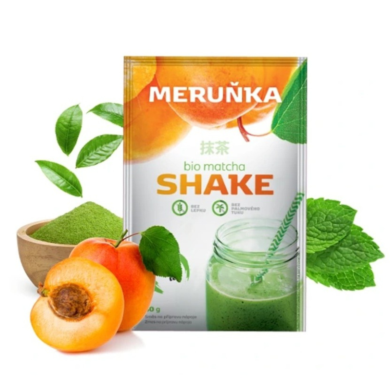 Matcha Tea Bio Matcha Shake 30 g - meruňka
