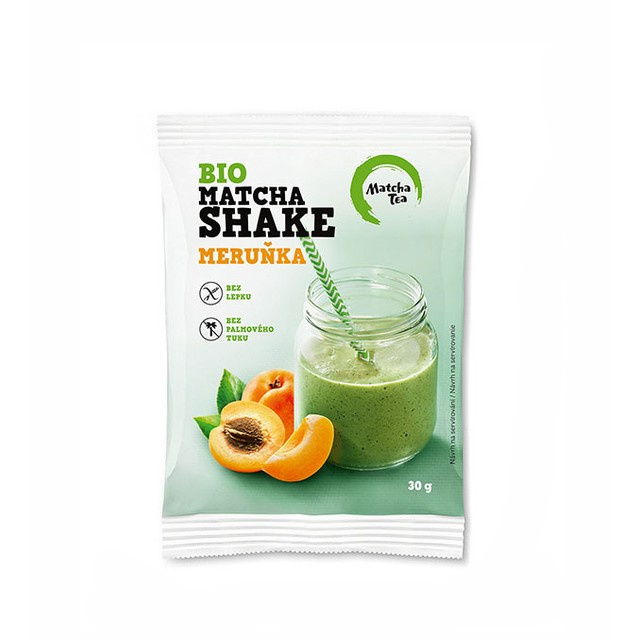 Matcha Tea Bio Matcha Shake 30 g - meruňka