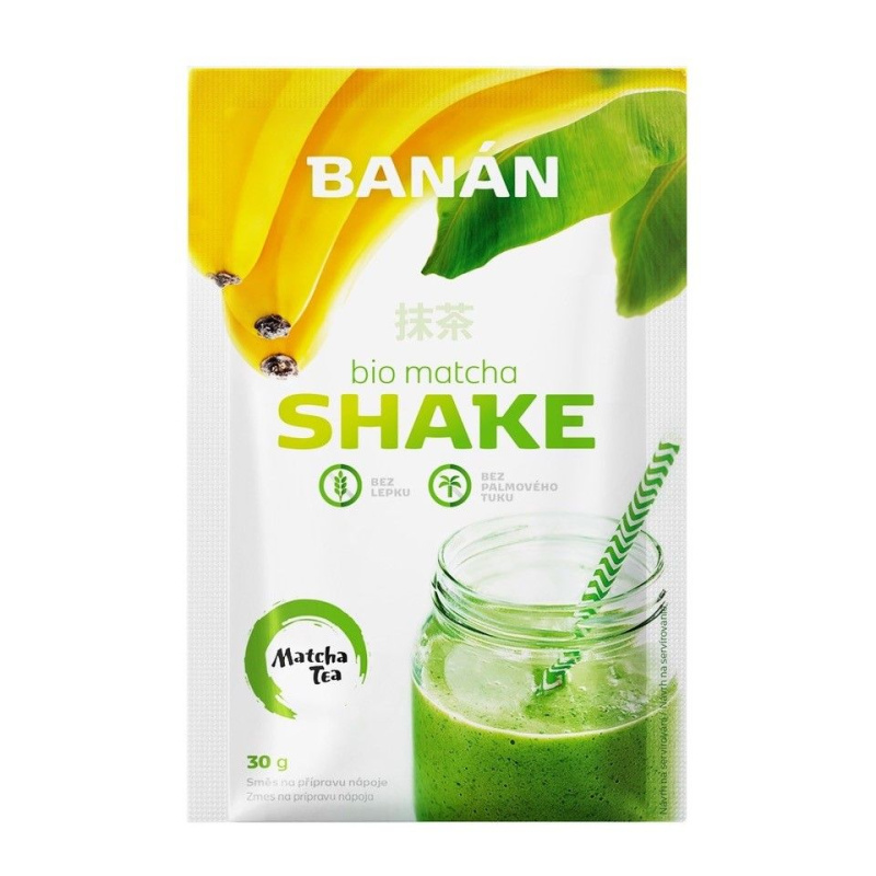 Matcha Tea Bio Matcha Shake 30 g - banán