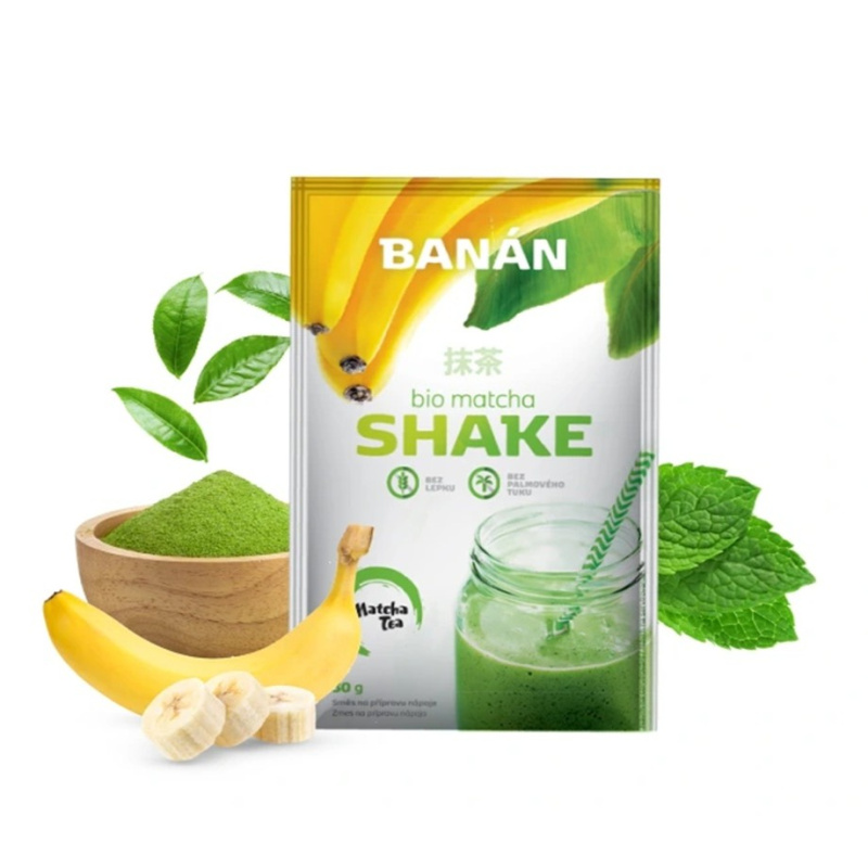 Matcha Tea Bio Matcha Shake 30 g - banán
