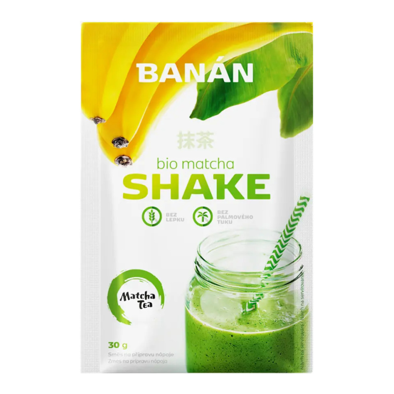 Matcha Tea Bio Matcha Shake 30 g - banán