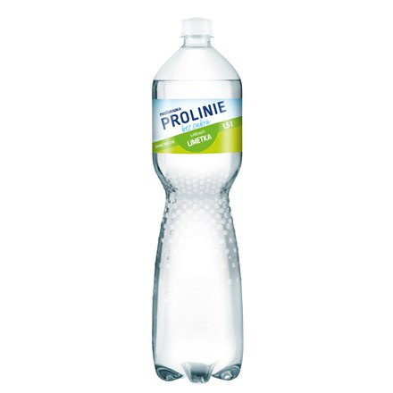 Poděbradka Prolinie Jemně perlivá limetka bez cukru 6×1,5 l