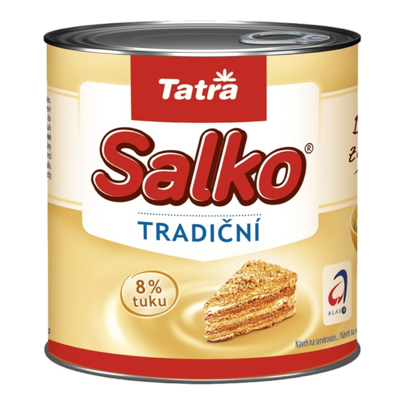 Tatra Salko zahuštěné mléko slazené 8%