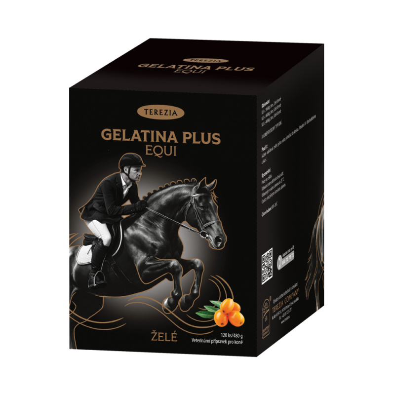 TEREZIA Gelatina plus equi želé 120 kusů