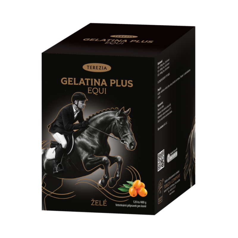TEREZIA Gelatina plus equi želé 120 kusů