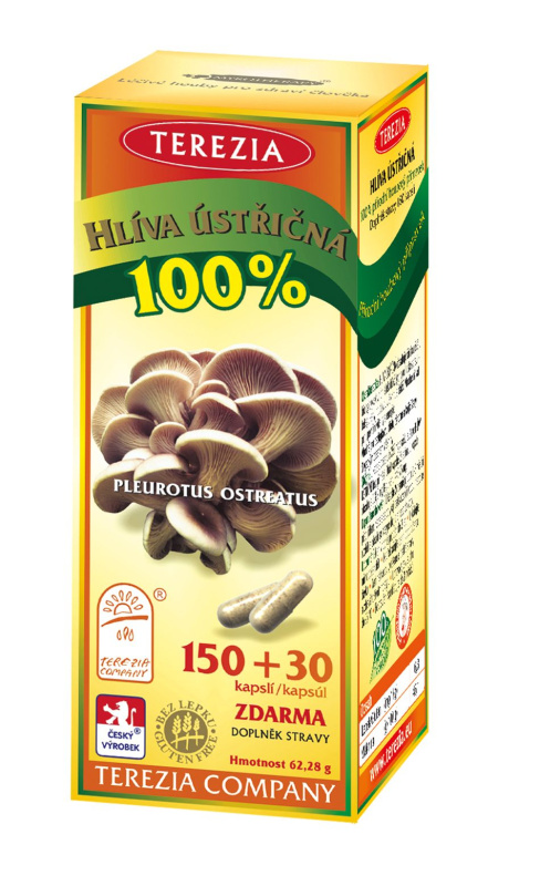 TEREZIA Hlíva ústřičná 150+30 tablet ZDARMA