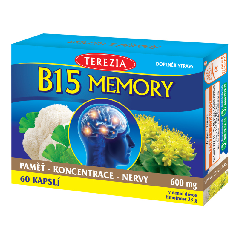 TEREZIA B15 Memory 60 kapslí