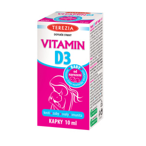 TEREZIA Vitamin D3 BABY kapky 10 ml