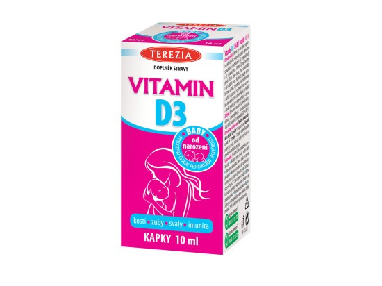 TEREZIA Vitamin D3 BABY kapky 10 ml