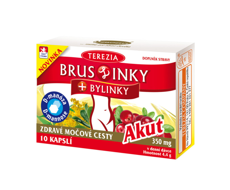 TEREZIA BrusLinky Akut 10 kapslí