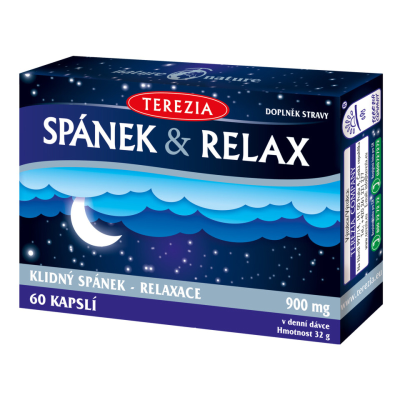 TEREZIA Spánek & relax 60 kapslí