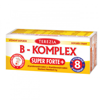 Terezia B-Komplex Super Forte+ 20 tablet