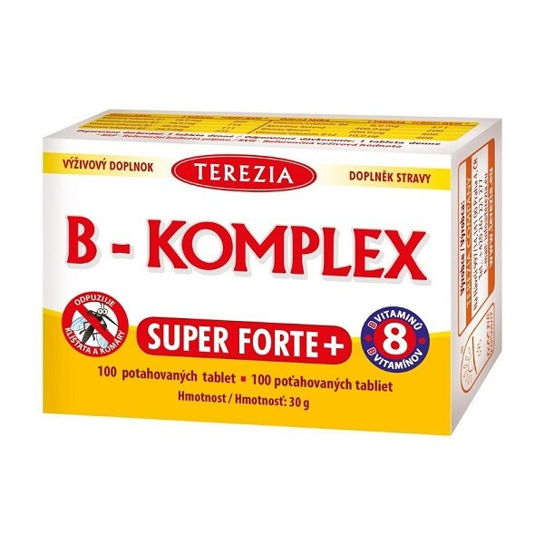 TEREZIA B-Komplex Super Forte + 100 tablet