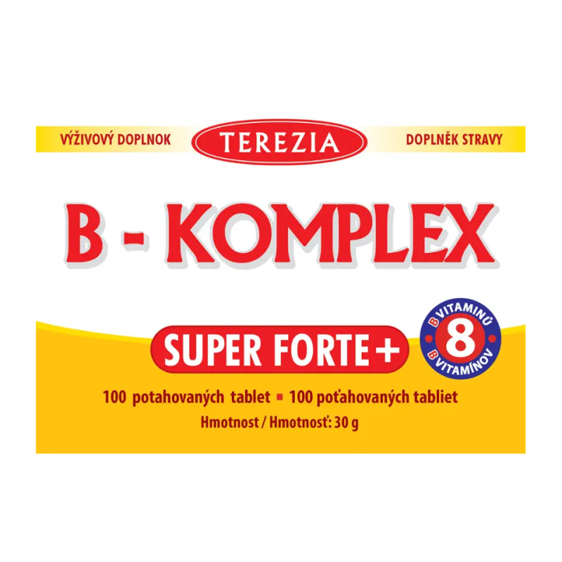 TEREZIA B-Komplex Super Forte + 100 tablet