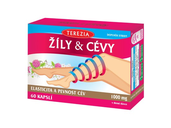 TEREZIA Žíly & Cévy 60 kapslí
