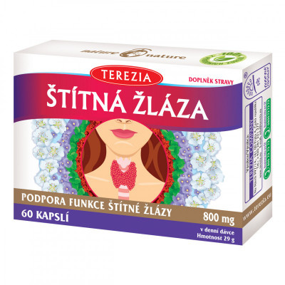TEREZIA Štítná žláza 60 kapslí