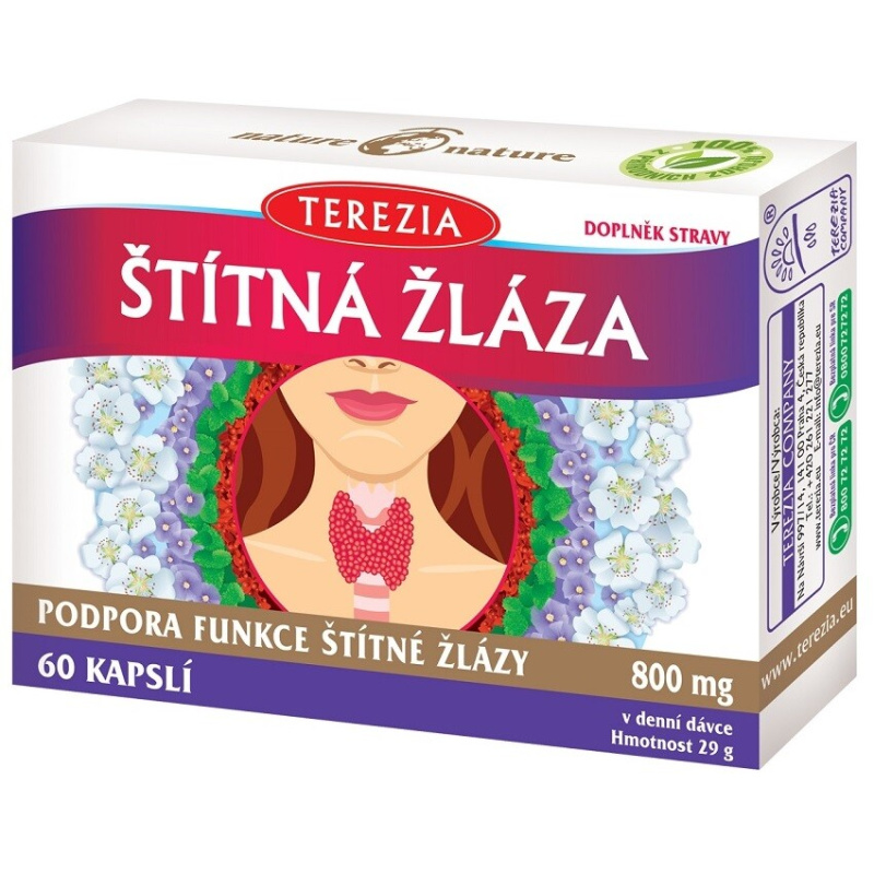 TEREZIA Štítná žláza 60 kapslí