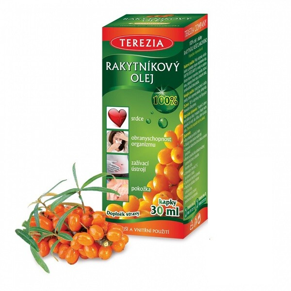 TEREZIA 100% Rakytníkový olej kapky 30 ml