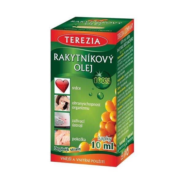 TEREZIA 100% Rakytníkový olej kapky 10 ml