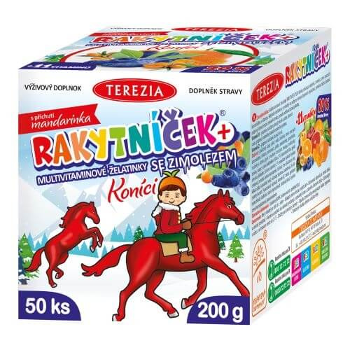 TEREZIA RAKYTNÍČEK+ želatinky KONÍCI 50 ks