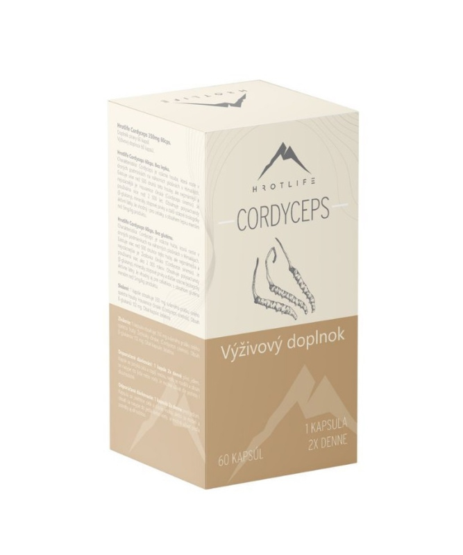 Hrotlife Cordyceps Hrotlife, 60 cps