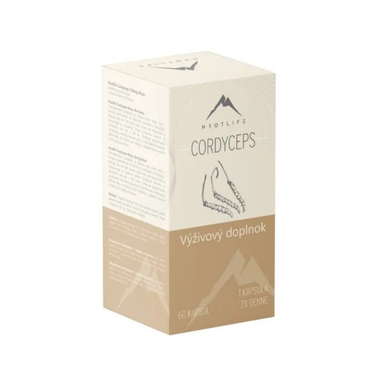 Hrotlife Cordyceps Hrotlife, 60 cps
