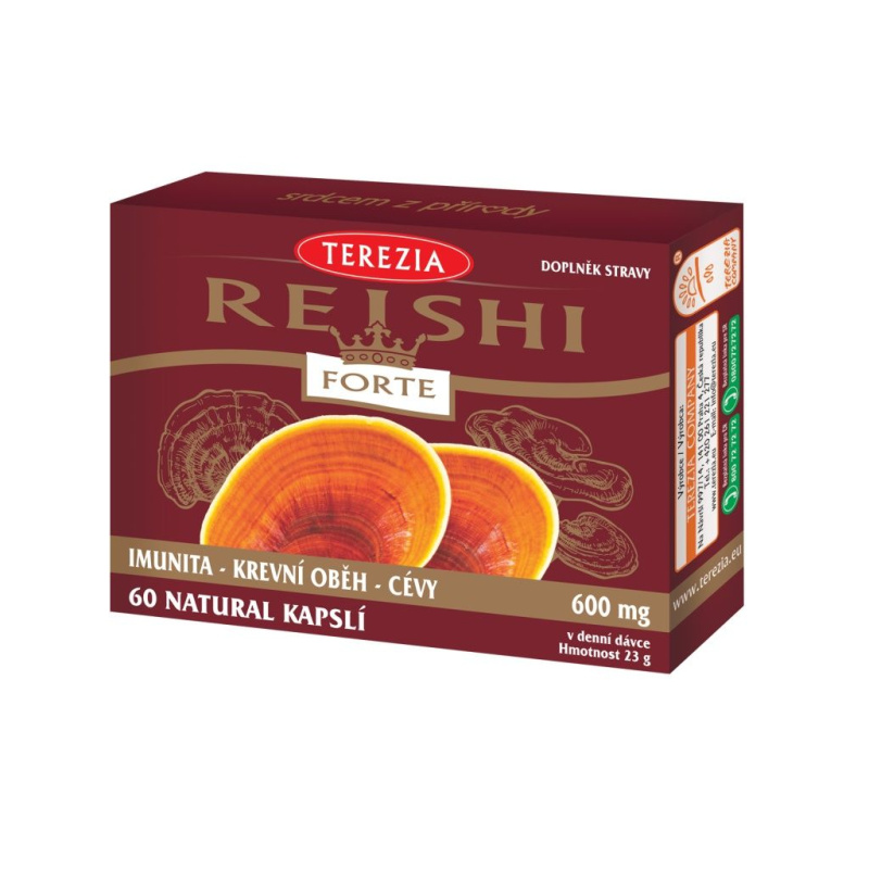 TEREZIA Reishi forte 60 kapslí
