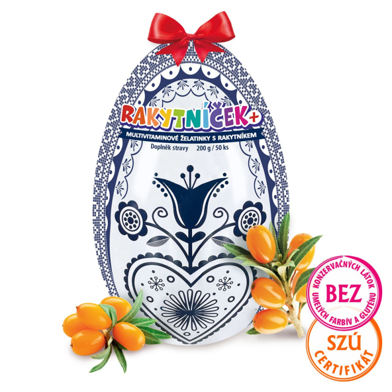 RAKYTNÍČEK+ želatinky 50ks bílé vejce 2024