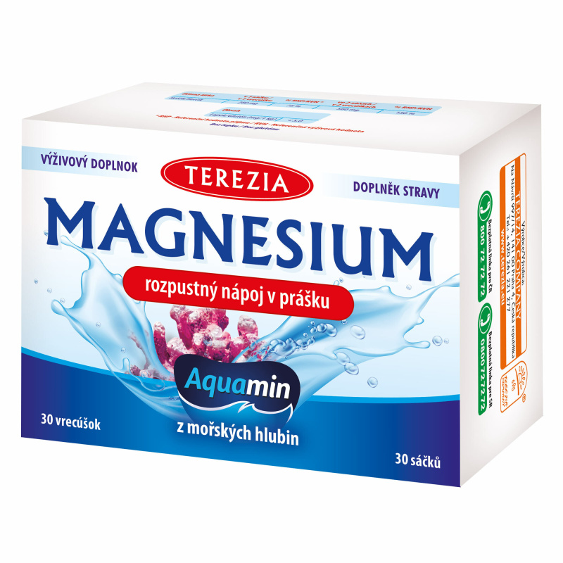 TEREZIA Magnesium rozpustný nápoj v prášku 30 x 6 g