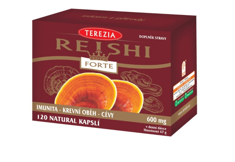 TEREZIA Reishi FORTE 120 kapslí