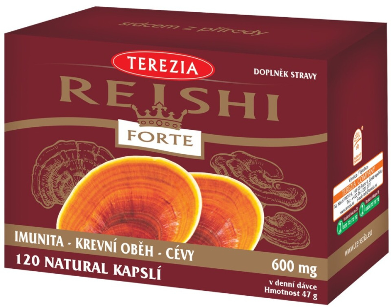 TEREZIA Reishi FORTE 120 kapslí