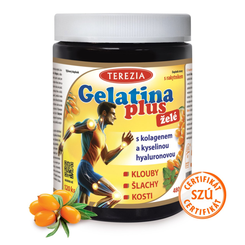TEREZIA Gelatina plus želé 120 kusů