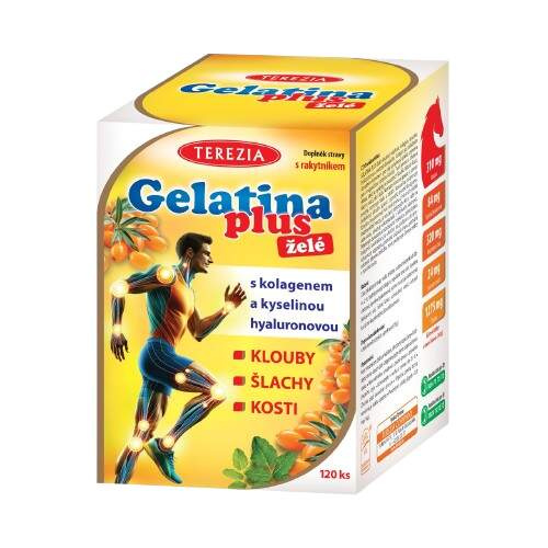 TEREZIA Gelatina plus želé 120 kusů