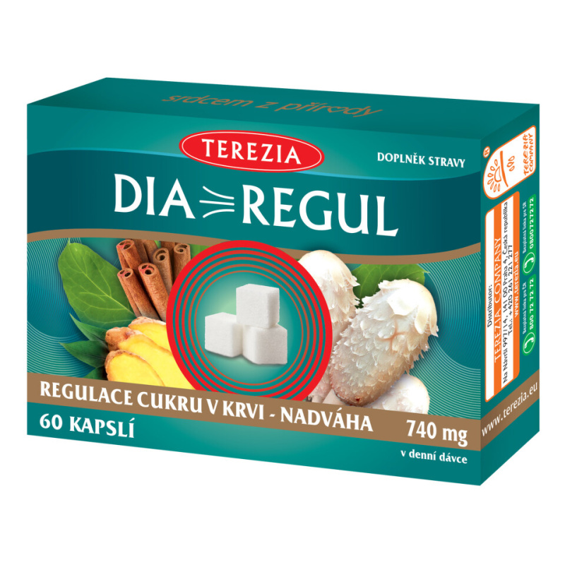 TEREZIA Diaregul 60 kapslí