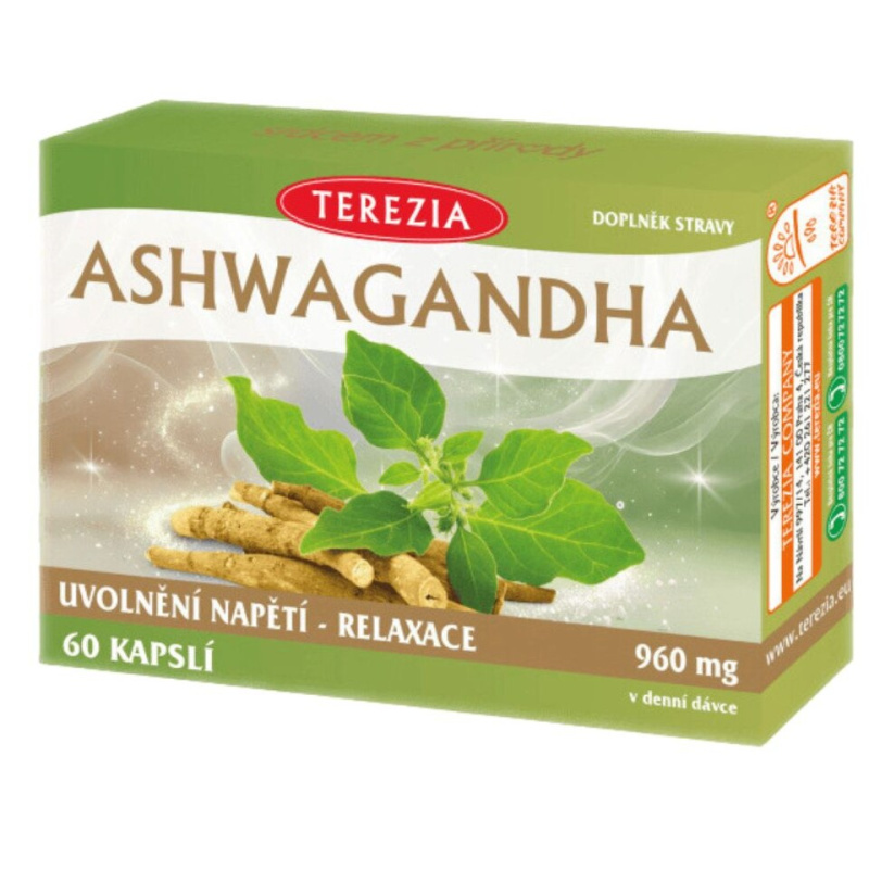 TEREZIA Ashwagandha 60 kapslí