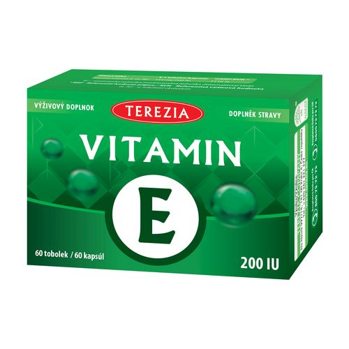 TEREZIA Vitamin E 200 IU 60 tobolek