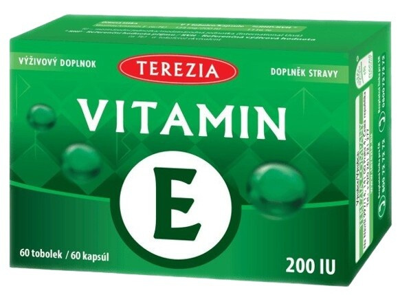TEREZIA Vitamin E 200 IU 60 tobolek