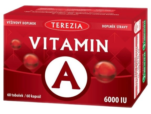 TEREZIA Vitamin A 6000 IU 60 tobolek
