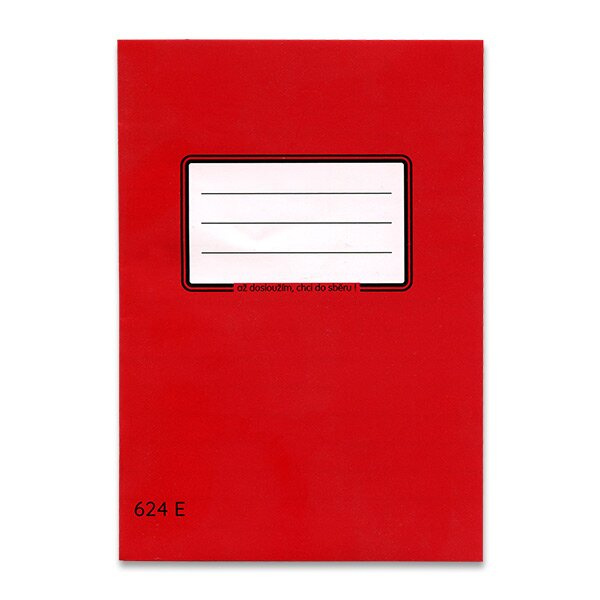 Školní sešit EKO 624 A6, linkovaný, 20 listů