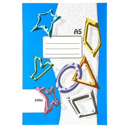 PAPÍRNY BRNO Sešit školní 540 čistý/nelinkovaný A5 40listů 1 ks