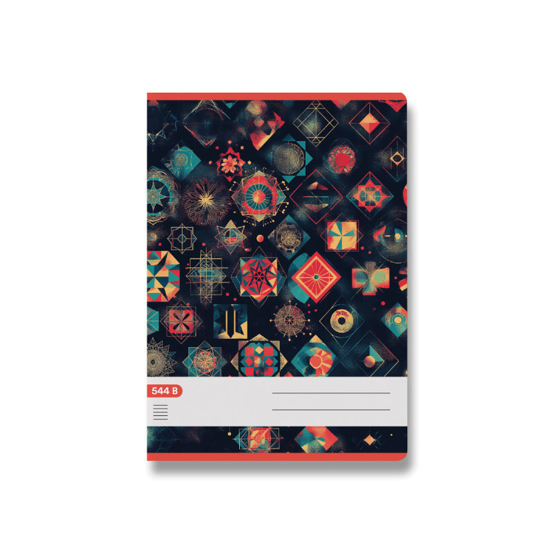 Školní sešit Premium 544 A5, linkovaný, s okraji, 40 listů