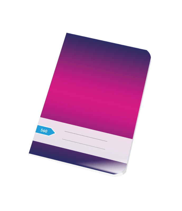 Školní sešit 560 A5 čistý 60ls bezdřevý Papírny Brno