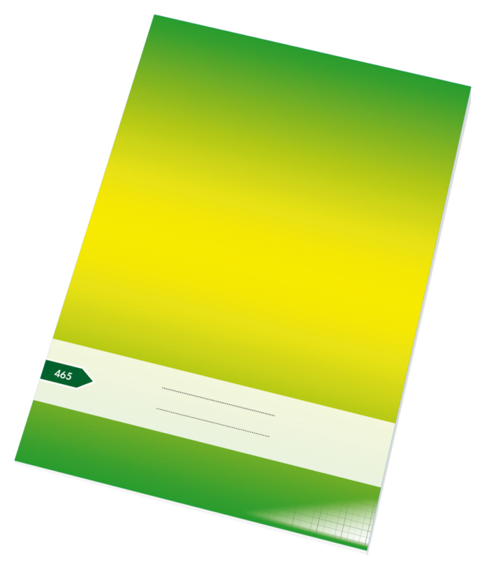 Školní sešit 465 A4 čtvereček 60ls bezdřevý Papírny Brno