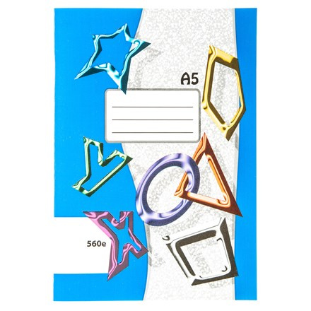 PAPÍRNY BRNO Sešit školní 560 čistý/nelinkovaný A5 60listů 1 ks