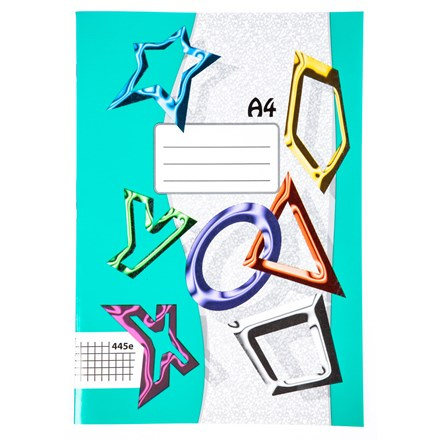 PAPÍRNY BRNO Sešit školní 445 čtverečkovaný A4 40listů 1 ks