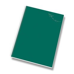 Papírny Brno Exclusive - kroužkový blok - A4, 50 l., tečkovaný