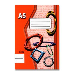 Školní sešit EKO 523 A5, linkovaný 12 mm, 20 listů