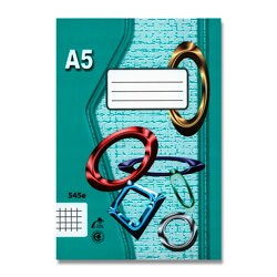 Školní sešit EKO 545 A5, čtverečkovaný, 40 listů
