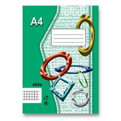 Školní sešit EKO 465 A4, čtverečkovaný, 60 listů