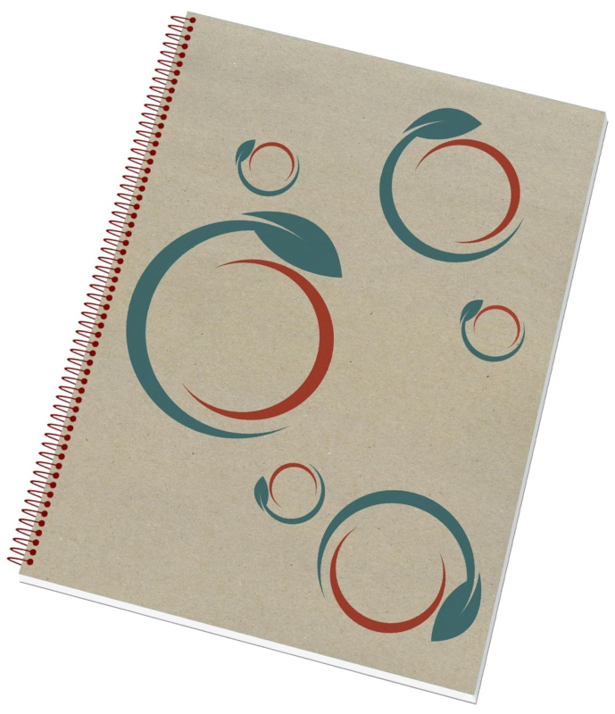 Green Ecology - kroužkový blok - A5, 50 l., linkovaný